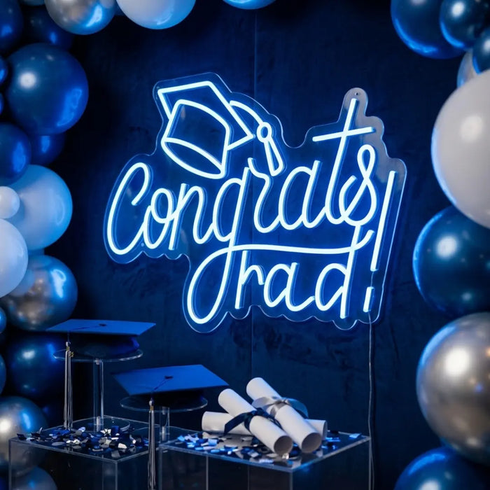 Congrats Grad Neon Sign