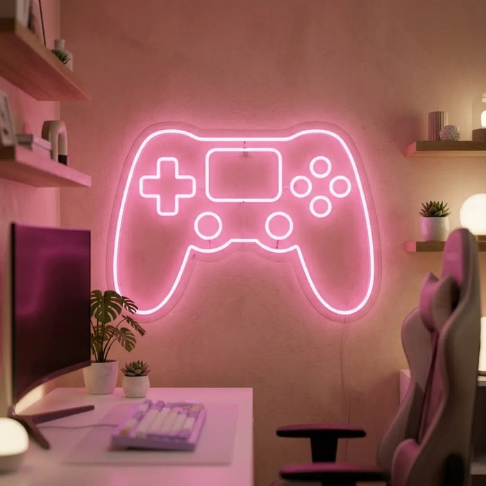 Game Controller Neon Sign