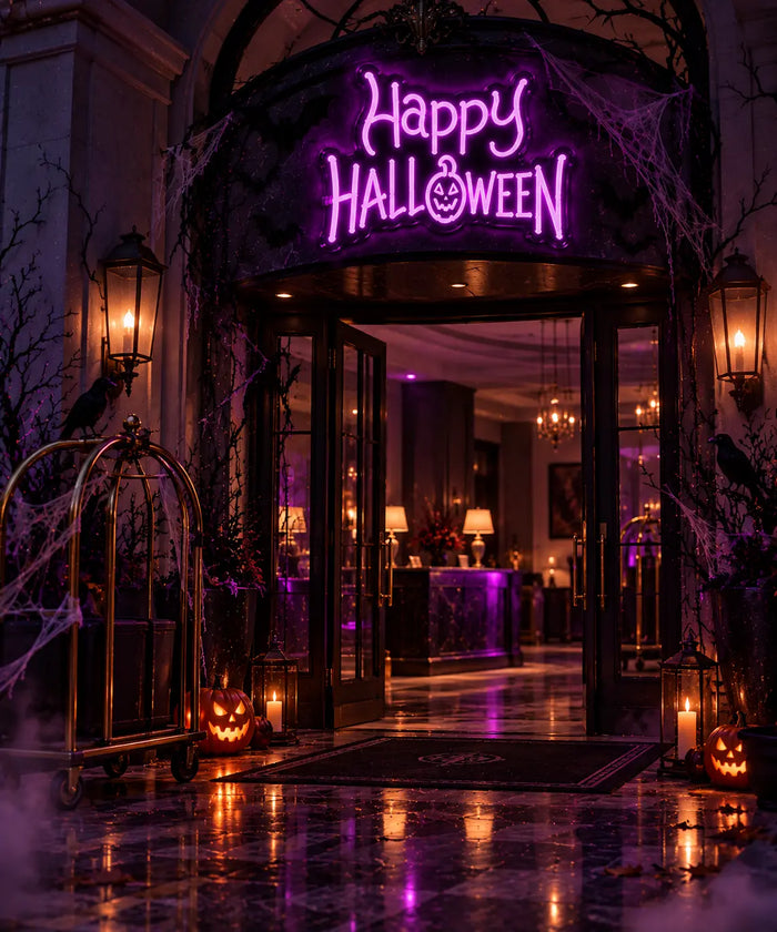 Happy Halloween Neon Sign 🎃