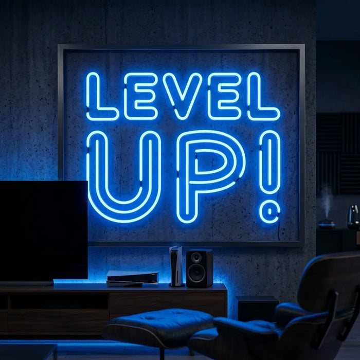Level Up Neon Sign