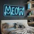 Meow Neon Sign