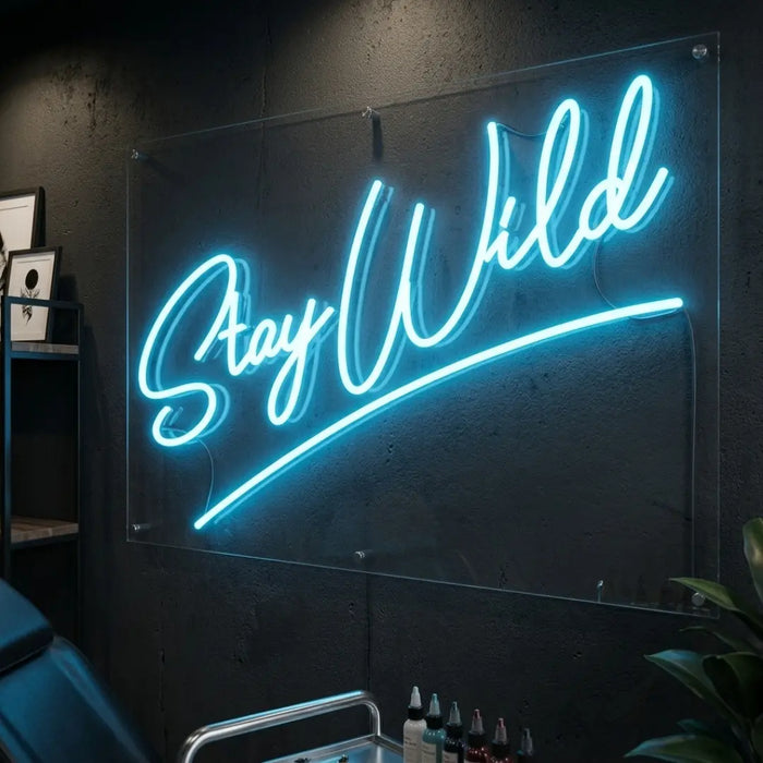 Stay Wild Neon Sign